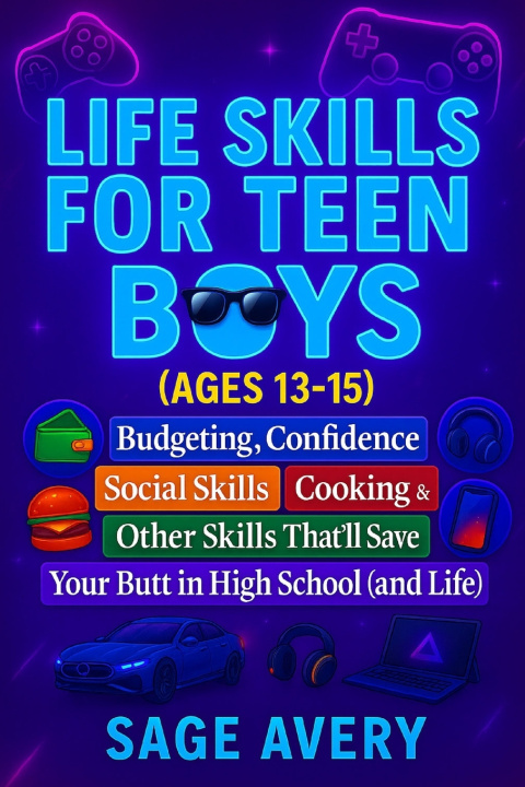 Libro Life Skills for Teen Boys (Ages 13-15) Sage Avery