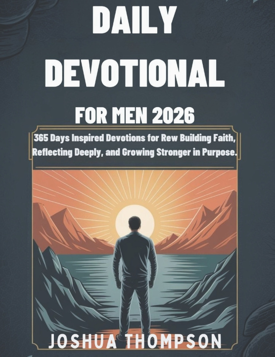 Kniha DAILY DEVOTIONAL FOR MEN 2026 JOSHUA THOMPSON