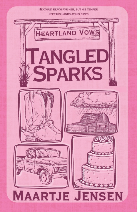 Kniha Tangled Sparks Maartje Jensen