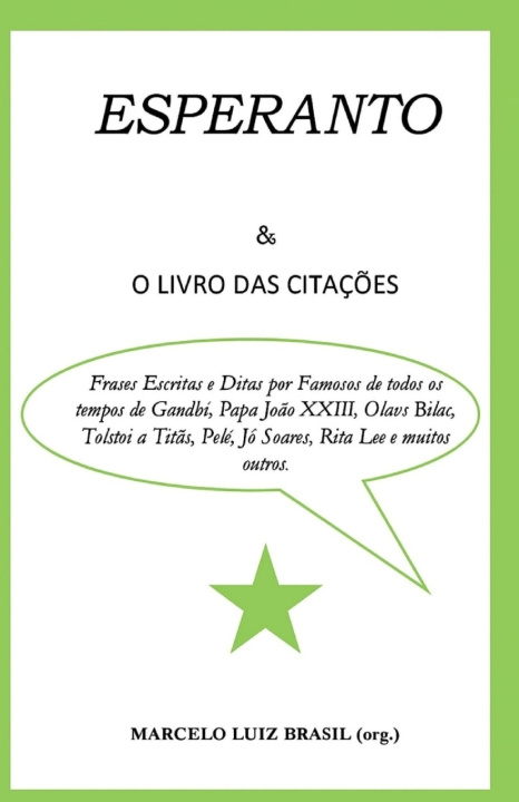 Kniha ESPERANTO Marcelo Luiz Brasil