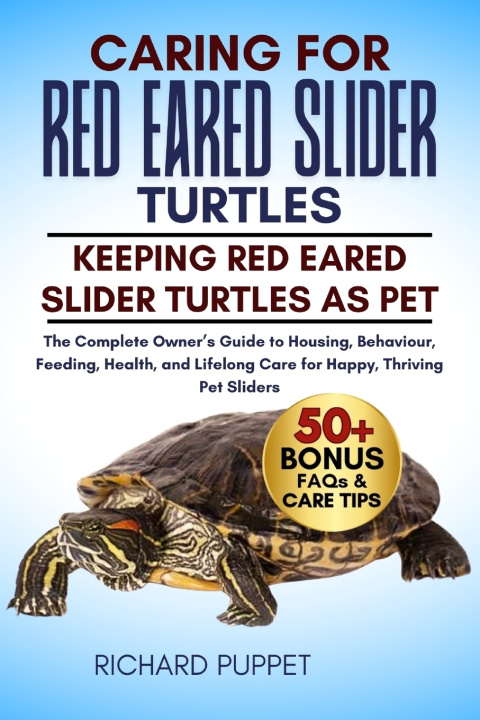 Kniha CARING FOR RED EARED SLIDER TURTLES RICHARD PUPPET