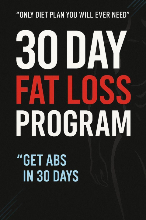 Kniha 30 Day Fat Loss Plan Christian Allen