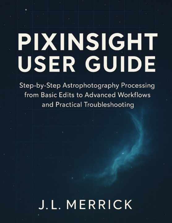 Kniha PIXINSIGHT USER GUIDE J.L MERRICK