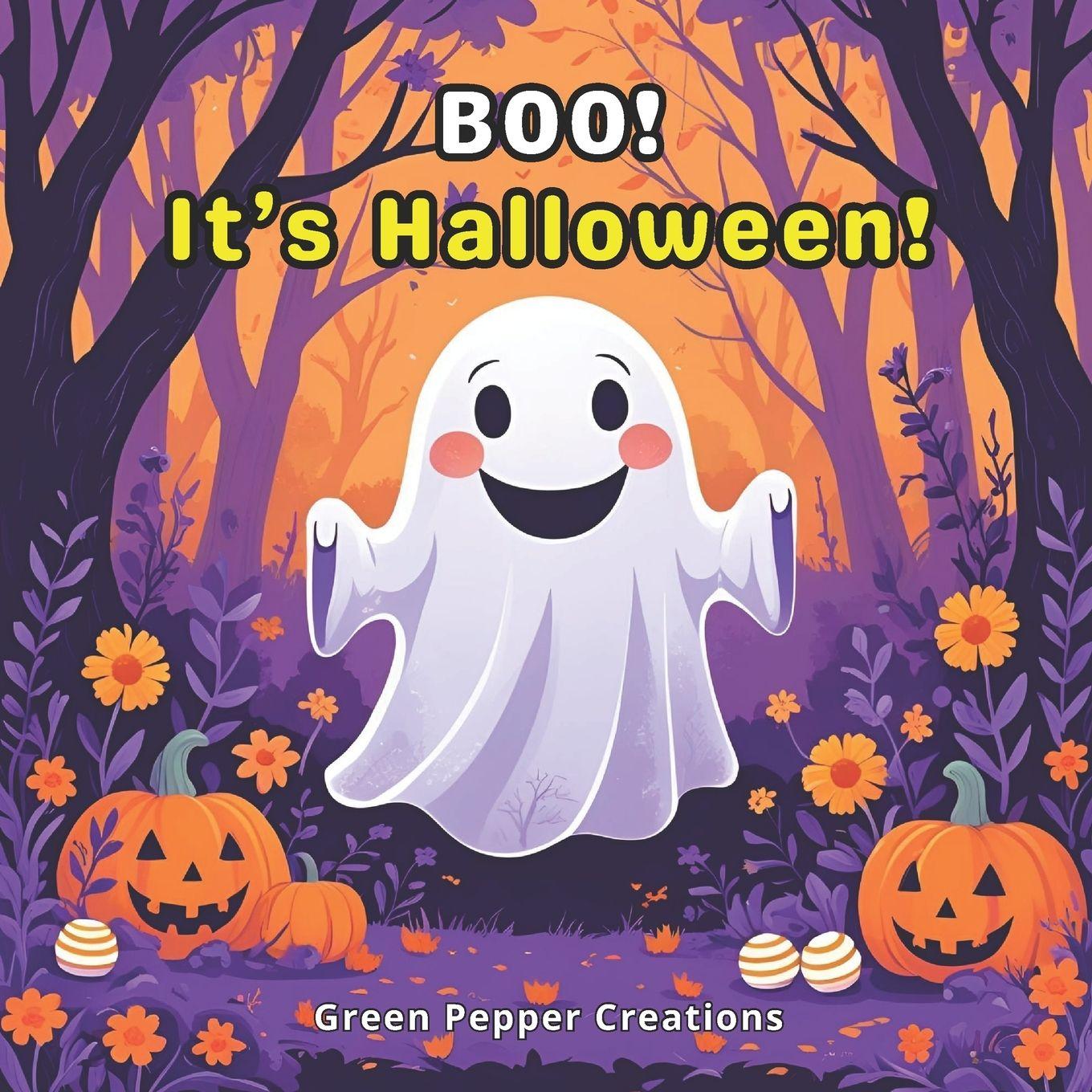 Kniha BOO! It's Halloween! Green Pepper Creations