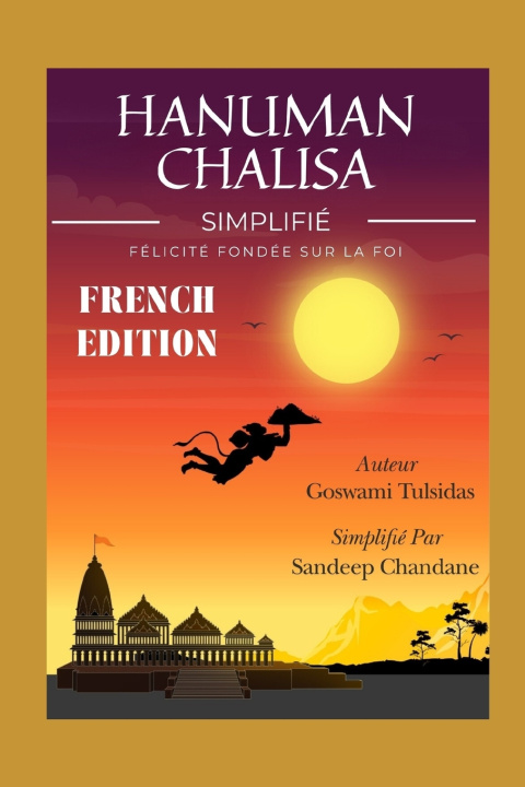 Kniha Hanuman Chalisa Simplifié Sandeep Chandane