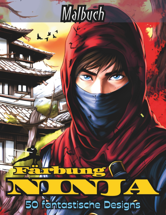 Kniha Färbung NINJA Graphic art
