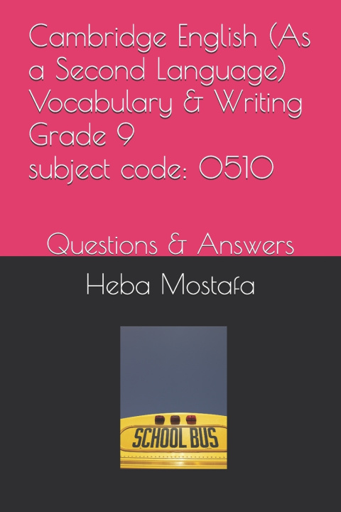 Kniha Cambridge English (As a Second Language) Vocabulary Grade 9 Heba Mostafa Ahmed Khedr