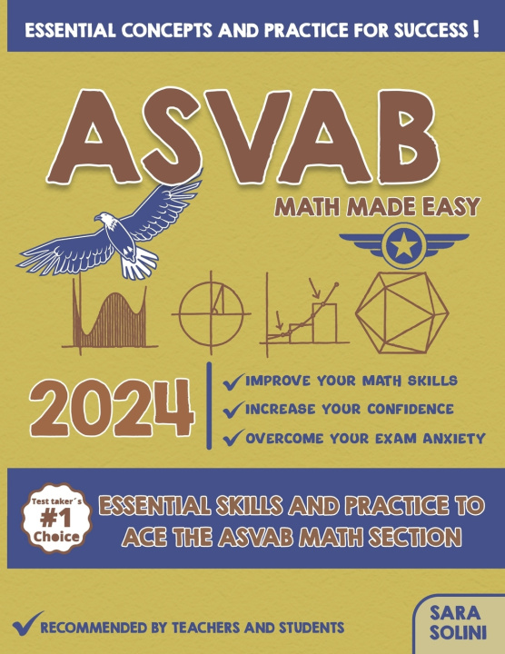 Kniha ASVAB Math Made Easy Sara Solini