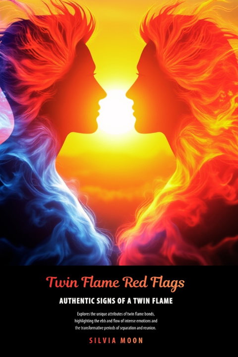 Kniha TWIN FLAME RED FLAGS Silvia Moon