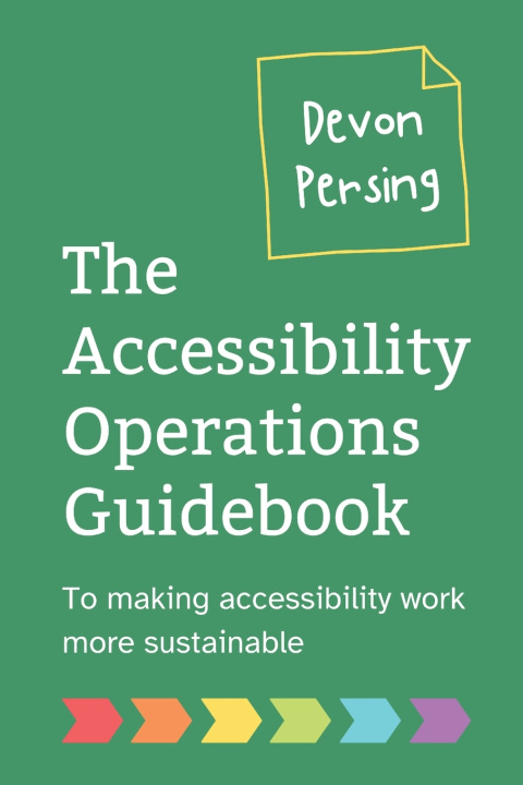 Könyv The Accessibility Operations Guidebook Devon Persing