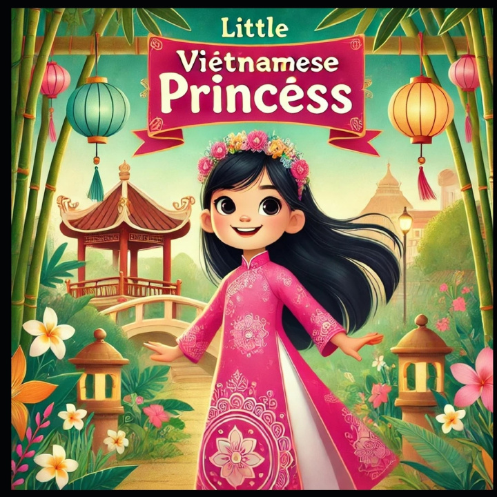 Carte Little Vietnamese Princess Kimduc T Nguyen