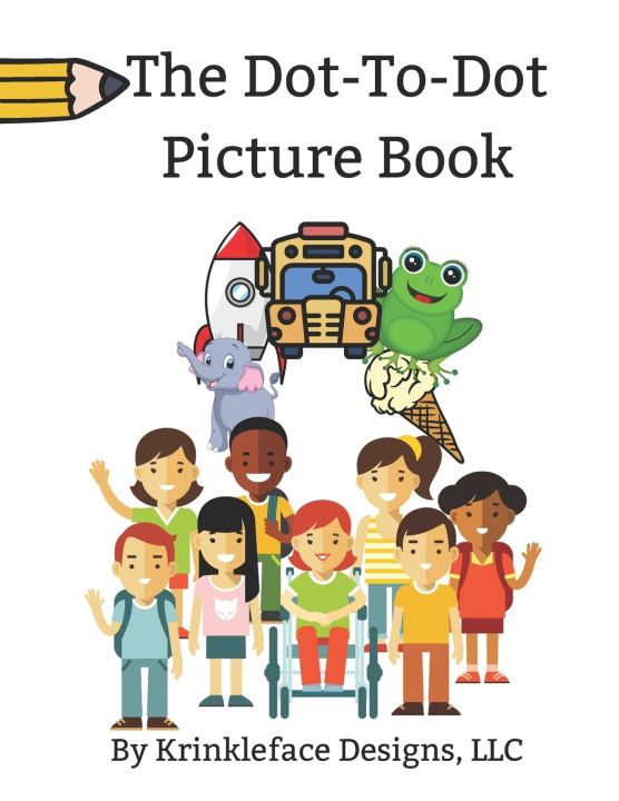 Kniha The Dot-To-Dot Picture Book LLC Krinkleface Designs