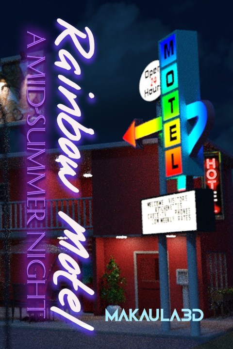 Kniha Rainbow Motel Makaula 3d
