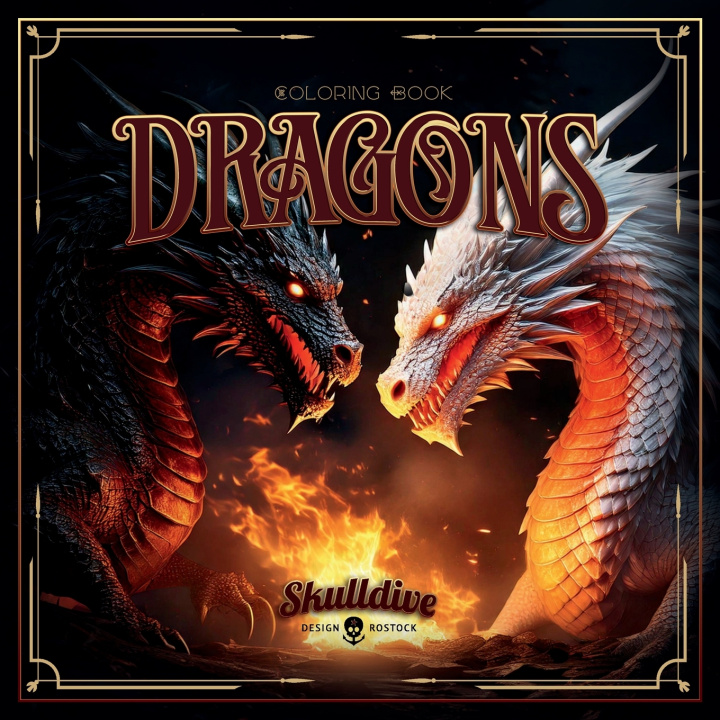 Kniha Dragons Skulldive Design Rostock