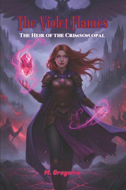 Kniha The Violet Flames Gregorio M.