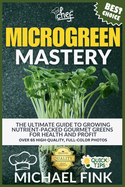 Kniha Microgreen Mastery Michael Fink