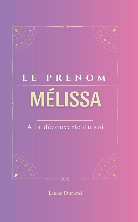 Kniha Mélissa Lucas Durand
