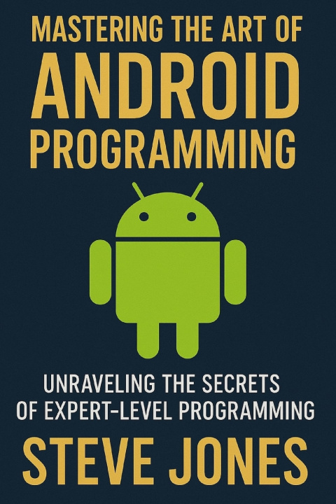 Kniha Mastering the Art of Android Programming Steve Jones
