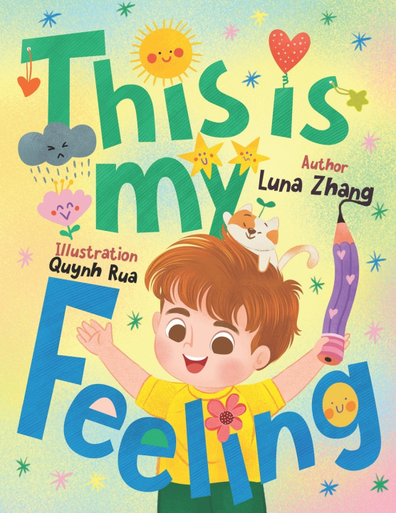 Kniha This is my feeling Luna Zhang LCSW