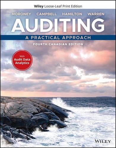 Book Auditing: A Practical Approach with Data Analytics Moroney