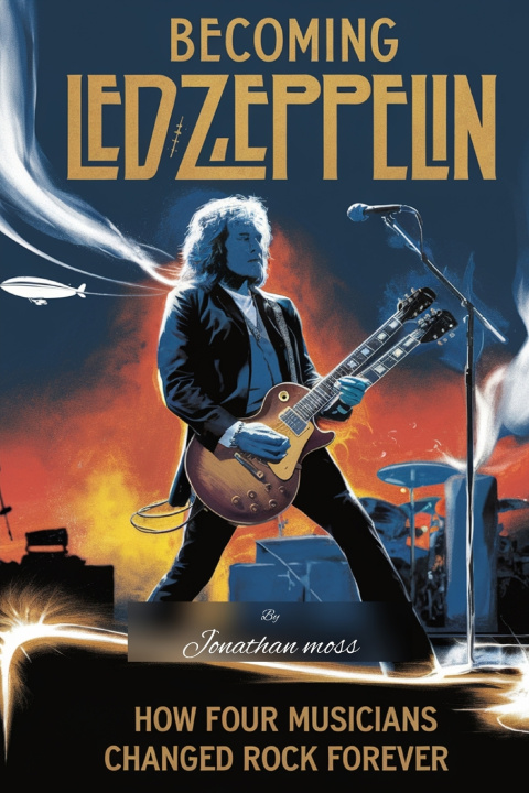 Kniha Becoming Led Zeppelin Jonathan Moss