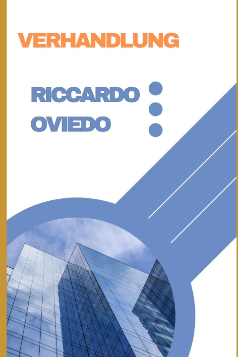 Kniha VERHANDLUNG RICCARDO OVIEDO