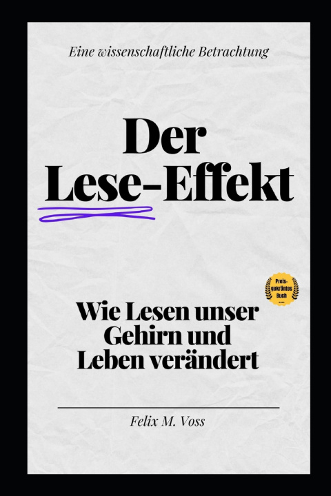 Kniha Der Lese-Effekt Felix M. Voss