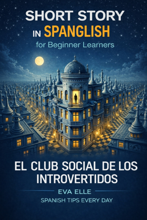 Kniha SHORT STORY IN SPANGLISH for Beginner Learners Eva Elle