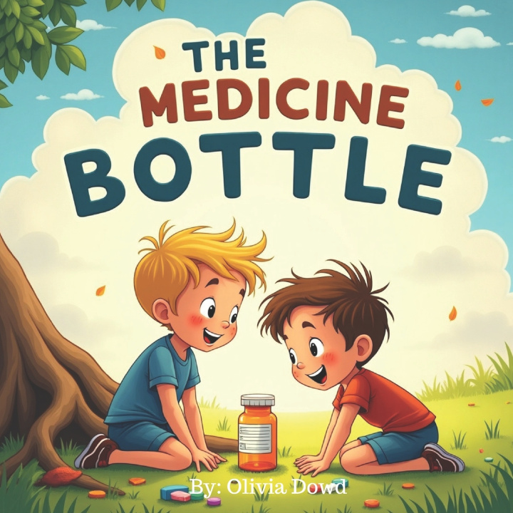 Kniha The Medicine Bottle Olivia Dowd