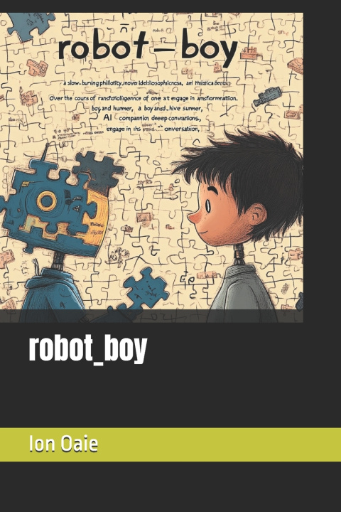Kniha robot_boy Ion Oaie