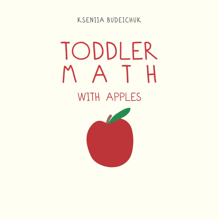 Kniha Toddler Math Kseniia Budeichuk
