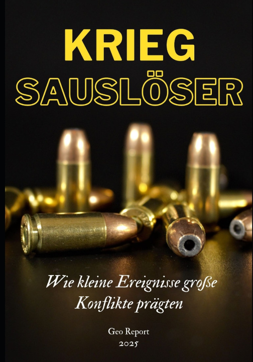 Kniha Kriegsauslöser Geo Report