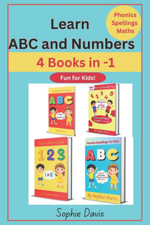 Kniha Learn ABC and Numbers Sophie Davis