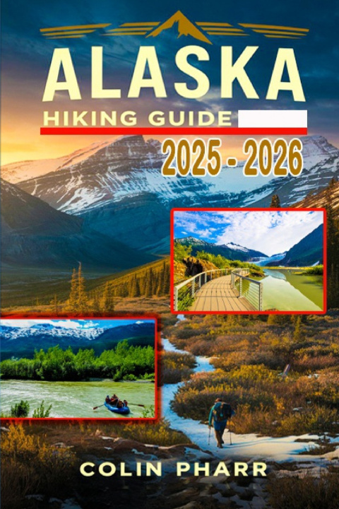 Libro Alaska Hiking Guide 2025 - 2026 Colin Pharr