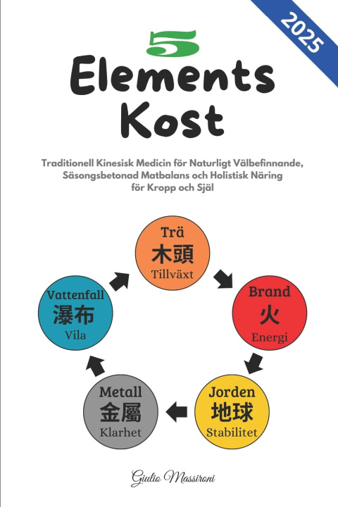 Könyv 5 Elements Kost Giulio Massironi