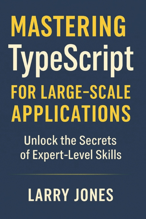 Kniha Mastering TypeScript for Large-Scale Applications Larry Jones