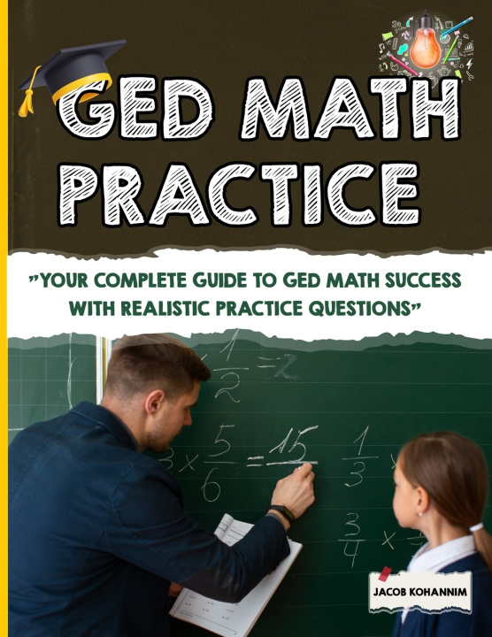 Könyv GED Math Practice Jacob Kohannim