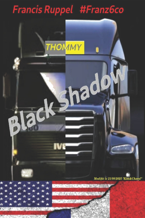 Kniha Black Shadow Francis Ruppel #Franz6co