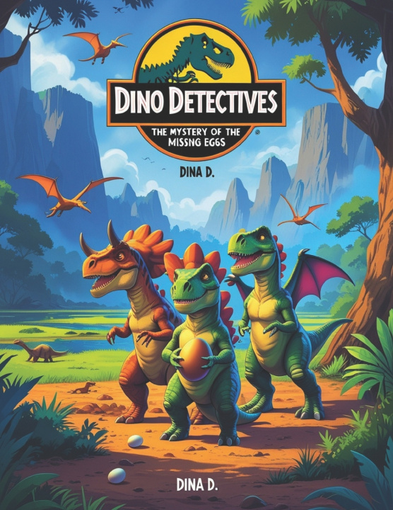 Kniha Dino Detectives Dina D.