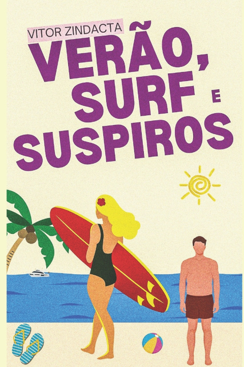 Kniha Versão, surf e suspiros Vitor Zindacta