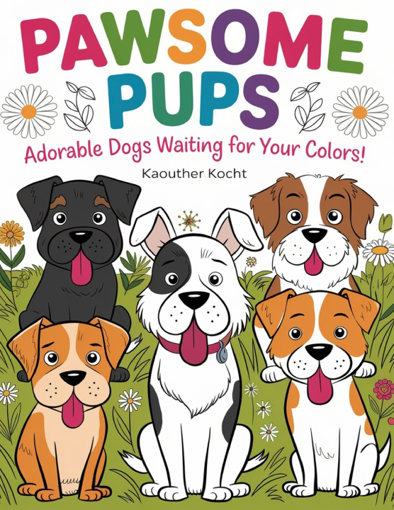 Kniha Pawsome Pups Kaouther KOCHT