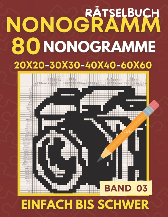 Kniha Nonogramm Brainteaserz Press