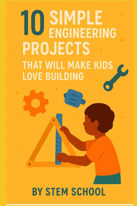 Kniha 10 Fun Engineering Projects for Kids STEM SCHOOL