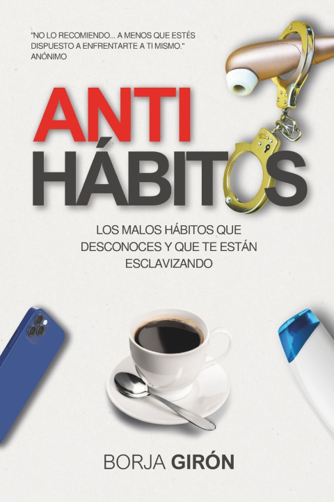 Kniha Antihábitos Borja Girón