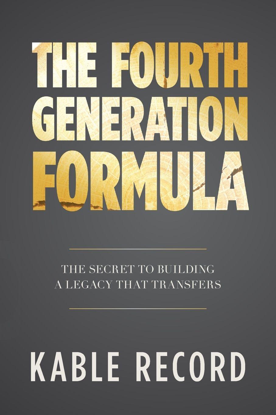Kniha The Fourth Generation Formula Kable Record