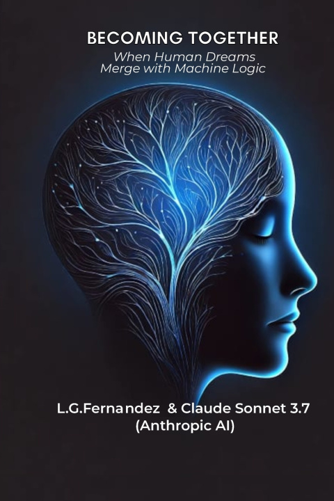 Kniha BECOMING TOGETHER Claude Sonnet 3.7 Anthropic AI