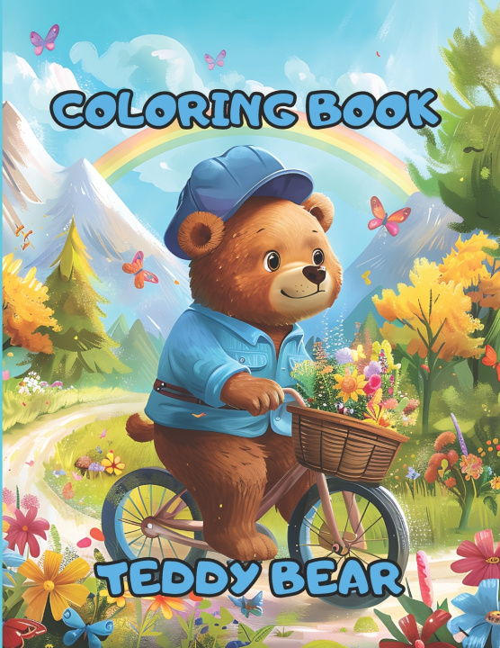 Kniha Teddy bear coloring book Gian Marco