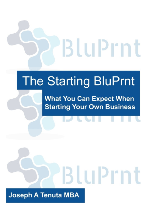 Kniha The Starting BluPrnt Joseph A Tenuta MBA