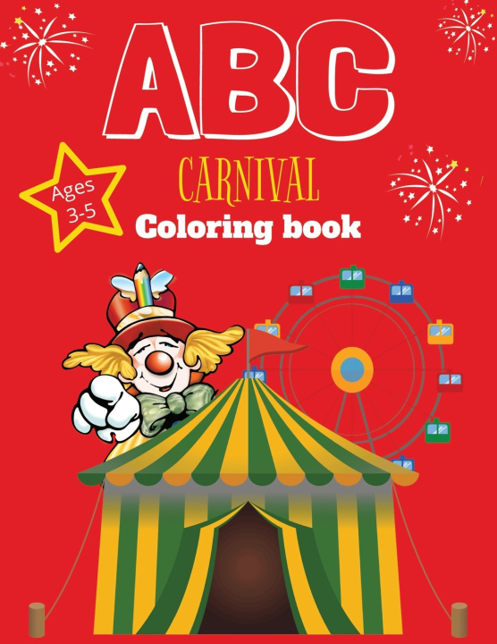 Kniha ABC Carnival Coloring Book Laura Lopez