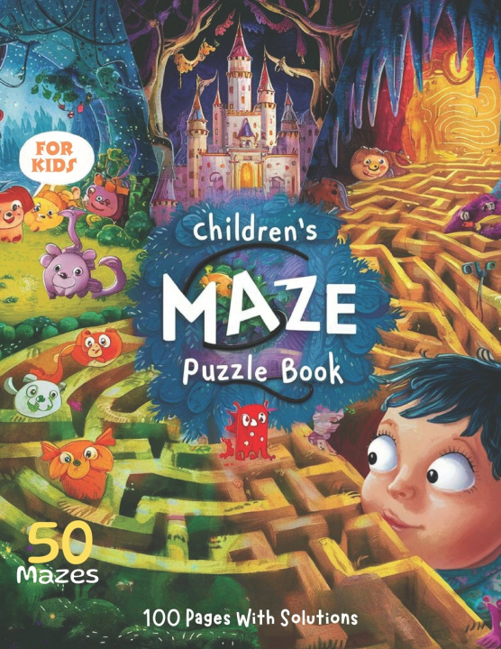 Libro Maze Puzzle Book Adventure, Ages 6 to Adult Ben Mbark